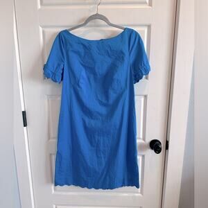 J.Crew Scallop Ruffle Dress with Pockets